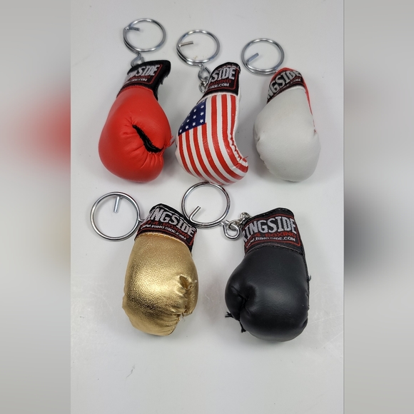 Ringside Other - Set of 5 Ringside Boxing Glove Keychain Rings.